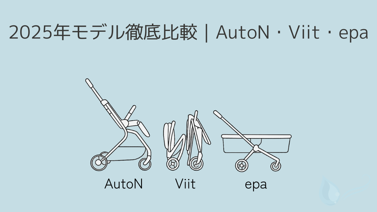 2025年最新ベビーカー（Combi・Pigeon・Aprica）の新作比較レビュー記事のサムネイル画像